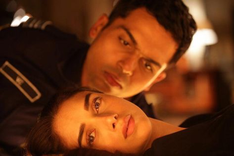 Image may contain: 1 person, closeup and indoor Mani Ratnam Movie Stills, Katru Veliyidai Images, Kaatru Veliyidai, Drawing Fundamentals, Mani Ratnam, Beautiful Cinematography, Aditi Rao Hydari, Aditi Rao, Fav Movie