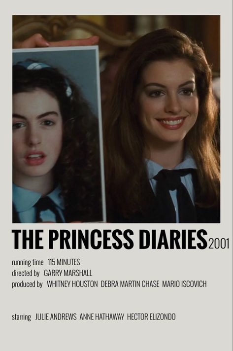 Halloween Costume Movie, Polaroid Movie Poster, Diary Movie, The Princess Diaries, Iconic Movie Posters, Movie Card, Girly Movies, Film Posters Minimalist, Film Posters Vintage