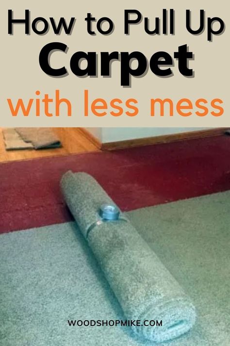 Ripping Up Carpet, Fixxer Upper, Carpet Removal, Easy Diy Home Improvement, Removing Carpet, Old Carpet, Car Cleaning Hacks, Diy Carpet, Up House