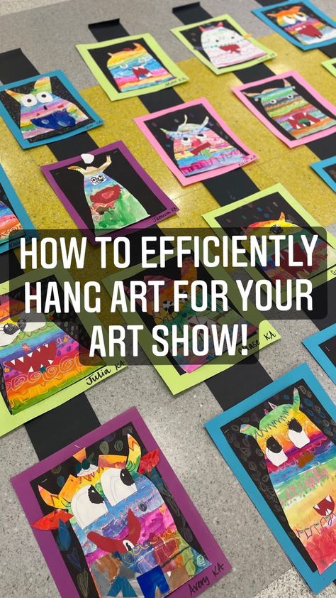 Elementary Art Display Ideas, Art Fair Activities, Elementary Art Fair Ideas, Art Show Fundraiser, Art Show Banner Ideas, Art Show Kindergarten Ideas, Art Show Display Ideas School, Big Art Day Ideas, Art Show Photo Backdrop