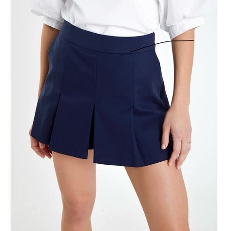 Navy blue skirt outfits