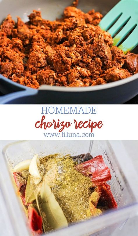 Follow these simple steps to marinate and cook up your own fresh Chorizo from home! It takes some time, but it's worth it! #chorizo #freshchorizo #mexican #breakfast Homemade Banana Pudding Recipe, Easy Banana Pudding Recipe, Mexican Quinoa Salad, Homemade Chorizo, Chorizo Recipe, Easy Quinoa Salad, Tuna Casserole Easy, Chorizo And Eggs, How To Cook Chorizo