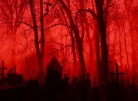 Graveyard Red Aesthetic Grunge, Catty Noir, New Retro Wave, Gothic Aesthetic, Goth Aesthetic, Red Sky, Aesthetic Colors, Red Wallpaper, Red Aesthetic