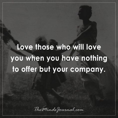 Love those who will love you -  - http://themindsjournal.com/love-those-who-will-love-you/ Insta Quotes, The Minds Journal, Minds Journal, Mindfulness Journal, Psychology Facts, Sign Design, Cute Quotes, Picture Quotes, Losing Me