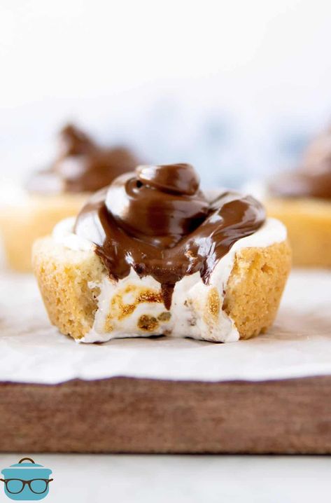 Moist Butter Cake Recipe, S'mores Cookie Cups, Sugar Cookie Dough Recipe, Cookie Cups Recipe, Chocolate Lasagna, Sweet Treats Desserts, Country Cook, Cookie Dough Recipes, The Country Cook