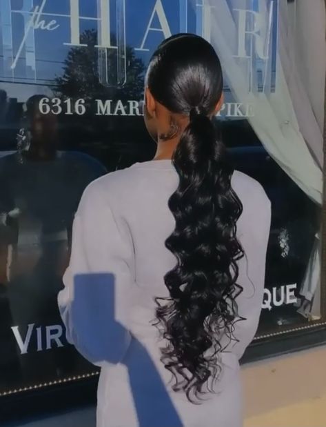 Purple Red Hair, Slick Back Ponytail, Back Ponytail, Weave Ponytail Hairstyles, Sleek Ponytail Hairstyles, Black Ponytail Hairstyles, Slick Back, Hair Ponytail Styles, Hair Laid