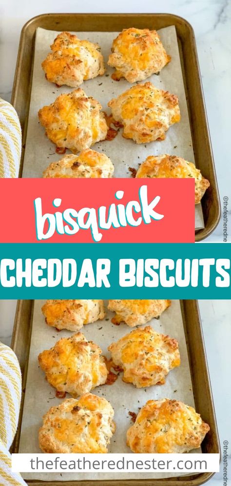 Bisquick Bacon Cheddar Biscuits, Red Lobster Cheddar Bay Biscuits With Bisquick, Cheddar Bay Biscuits With Canned Biscuits, Bus Quick Cheddar Bay Biscuits, Homemade Red Lobster Cheddar Biscuits, How To Make Red Lobster Biscuits Recipe, Cheesy Bisquick Biscuits, Bisquick Buiscits Recipes, Cheddar Cheese Biscuits Easy