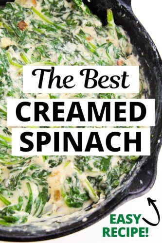 Best Creamed Spinach, Best Creamed Spinach Recipe, Creamed Spinach Recipe Easy, Fresh Spinach Recipes, Easy Spinach Recipes, Spinach Side Dish, Spinach Recipes Healthy, Creamed Spinach Recipe, Spinach Recipe