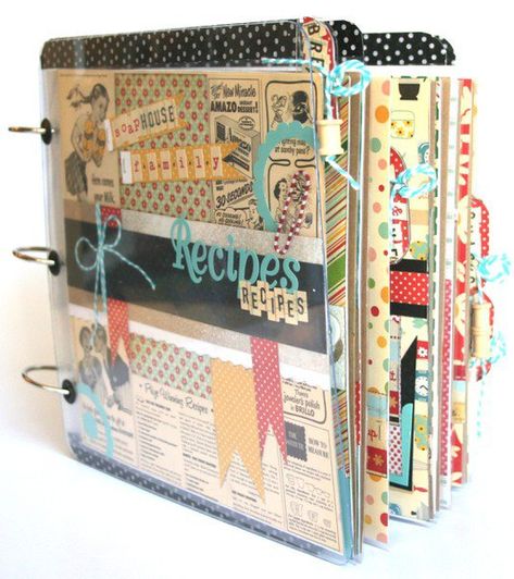 Family Recipe Book Scrap Recipes, Scrapbook Recipe Book, Crafting Gifts, Diy Cookbook, Recipe Album, Recipe Book Diy, Family Recipe Book, Recipe Journal, Recipe Scrapbook