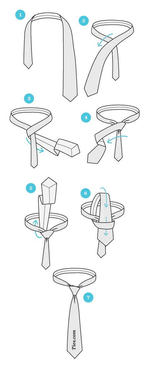 Simple Tie Knot, Tie A Tie Easy, Tie Knots Men, Four In Hand Knot, Simpul Dasi, Tie A Necktie, Paper Crafts Magazine, Buat Pita, Neck Tie Knots