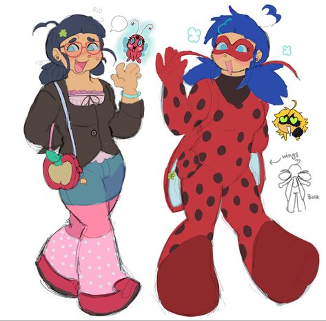 Miraculous Ladybug Redesign, Marinette Redesign, Miraculous Redesign, Silly Art, Beautiful Art Paintings, Pretty Drawings, Wow Art, Motivational Art, Sketchbook Inspiration