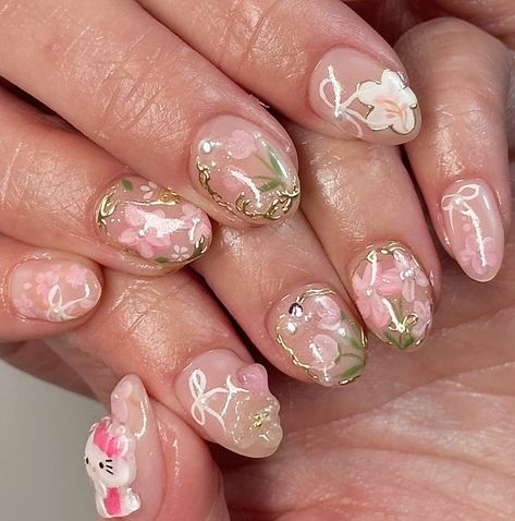 Hello kitty nails #zicxa-photos #zicxa #images #background #wallpaper #freepik #shutterstock #VN Garden Of Tulips, Tulip Nail Art, Writing Captions, Tulip Nails, I Love Writing, Acrylic Nail Supplies, Classy Acrylic, Kitty Nails, Love Writing