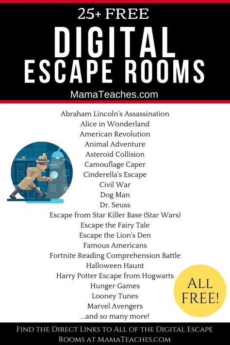 Escape Rooms, E Mc2, Classroom Technology, Team Building Activities, Digital Learning, Summer School, Escape Room, Online Teaching, Reading Comprehension