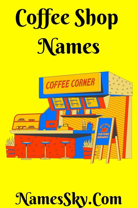 Coffee Shop Names: When we have newly opened a coffee shop business, then we don’t have any name to attach to our coffee shop, but we all know that is a very important thing. Because that is the one and the only identity of that business shop and identity is an essential thing for doing a business in this digital world. #coffee #shop #names #company #cafenames #cafe #cafebusinees #coffeepictures Cafe Names Ideas Inspiration, Unique Cafe Names, Coffee Shop Names Ideas Unique, Coffee Shop Names Ideas, Cafe Names Ideas, Indian Cafe, Coffee Shop Names, Purple Cafe, Coffee Names