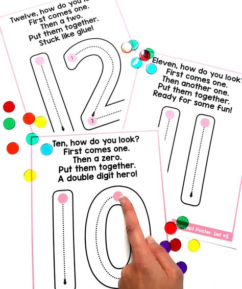 Math tips and strategies for building number sense to 20 in Kindergarten and first grade. An extensive list of number sense activities and resources are included: books, materials, math manipulatives, and FREE activities! #mathforkids #firstgrade #kindergartenmath #firstgrademath #kindergarten #numbersense #numberactivities #mathactivitiesforkids Number Recognition Preschool, Building Number Sense, Math Tips, Number Sense Activities, Number Formation, Math Activities For Kids, Numbers Kindergarten, Teaching Numbers, Math Manipulatives