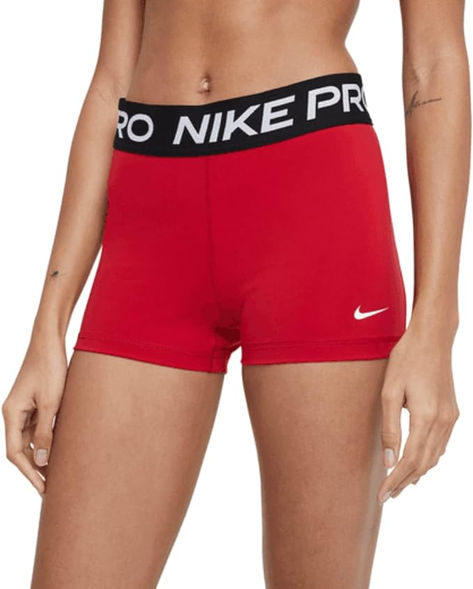 #Nike #Womens #Clothing *anything purchased from my link earns small commission* Red Nike Pros, Shorts Nike Pro, Nike Pro Spandex, Cute Nike Outfits, Nike Pro Women, Nike Pro Shorts, Gym Clothes Women, Red Nike, Shorts Nike