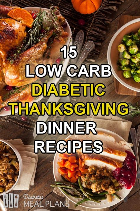 15 Low Carb Diabetic Thanksgiving Dinner Recipes Low Carb Thanksgiving, Thanksgiving Dinner Ideas, Delicious Low Carb Recipes, Thanksgiving Dinner Recipes, Recipes Thanksgiving, Dinner Meal, Low Carb Yum, No Carb Diets, Meal Plans