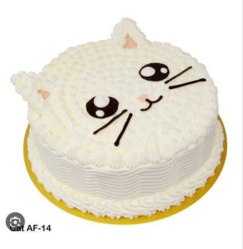 Kitty Cakes Birthdays, Cute Cat Cakes Birthday, Cake Cat Design, Kitten Birthday Party Ideas, Easy Cat Cake, Cat Cakes Birthday, Cat Cake Ideas, Cat Themed Cake, Cute Cat Cake