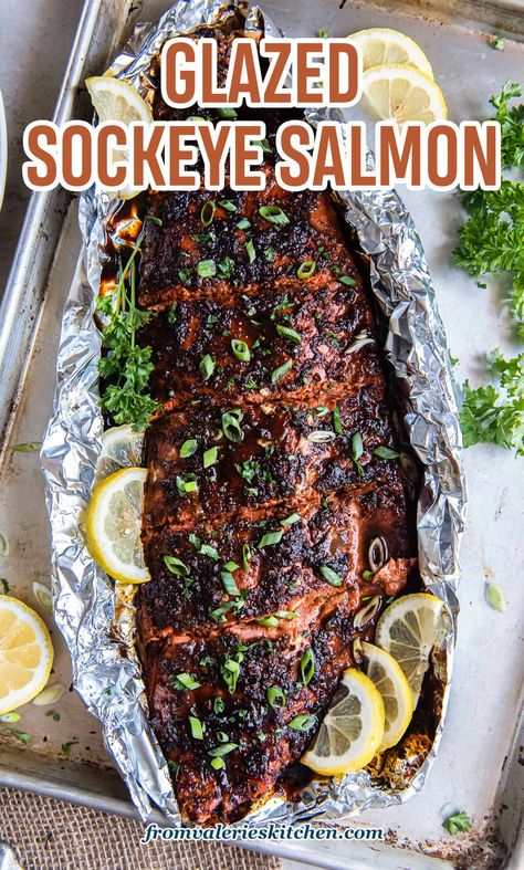 Sockeye Salmon Recipe, Sockeye Salmon Recipes, Mediterranean Seafood, Salmon Recipes Oven, Oven Salmon, Seafood Medley, Pomegranate Recipes, Grilled Salmon Recipes, Seafood Entrees