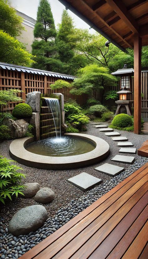 25 Stunning Gravel Patio Ideas That Will Transform Your Backyard 50 Gravel Patio Ideas, Outdoor Zen Garden, Small Japanese Garden, Japanese Garden Landscape, Gravel Patio, Dining Ideas, Ponds Backyard, Garden Pathway, Garden Fountains