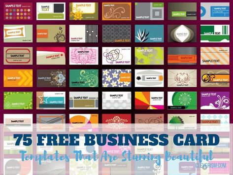 75 Free Business Card Templates That Are Stunning Beautiful | Cleverism Free Business Card Design Templates, Free Printable Business Cards, Hairdresser Business Cards, Card Template Free, Restaurant Business Cards, Free Business Card Design, Make Business Cards, Business Card Template Psd, Free Business Card Templates