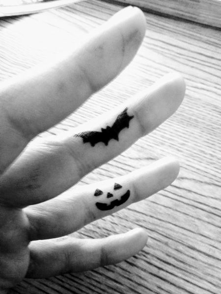 Batman Tattoo Design, Autumn Tattoos, Neat Tattoos, Stick Poke, Bats Tattoo Design, Small Rib Tattoos, Mayan Tattoos, Aztec Tattoos, Finger Tattoo For Women