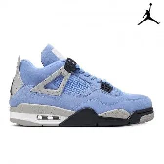 Air Jordan 4 Retro University Blue Tech Grey White Black Air Jordan 4 Retro University Blue, Blue Jordan 4’s, Jordan 4s Blue, Jordan Retro 4 Outfits Women, Tech Blu, Unc 4s, Jordan Retro 4 Outfits, Jordan 4 University Blue, Jordans 4