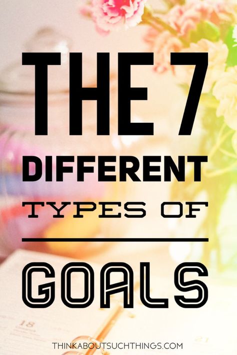 Understanding the different types of goals to make can help you achieve balance and success. We will look at all 7 ways in this post. #goalsetting Pregnancy Weight Gain, Types Of Goals, Creating Goals, Short Term Goals, Physical Environment, Goal Planning, Lose 40 Pounds, Career Growth, Leadership Skills