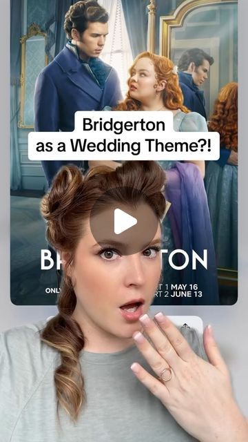 Lynea D'Aprix on Instagram: "Bridgerton as a Wedding Theme?! #bridgerton #bridgertonnetflix #bridgertonwedding #weddingideas" Bridgerton Wedding Aesthetic Bridesmaids, Bridgeton Themed Wedding, Bridgerton Wedding Ideas, Bridgerton Aesthetic Wedding, Bridgeton Wedding Theme, Bridgerton Wedding Aesthetic, Bridgeton Wedding, Bridgerton Flowers, Bridgerton Wedding Theme