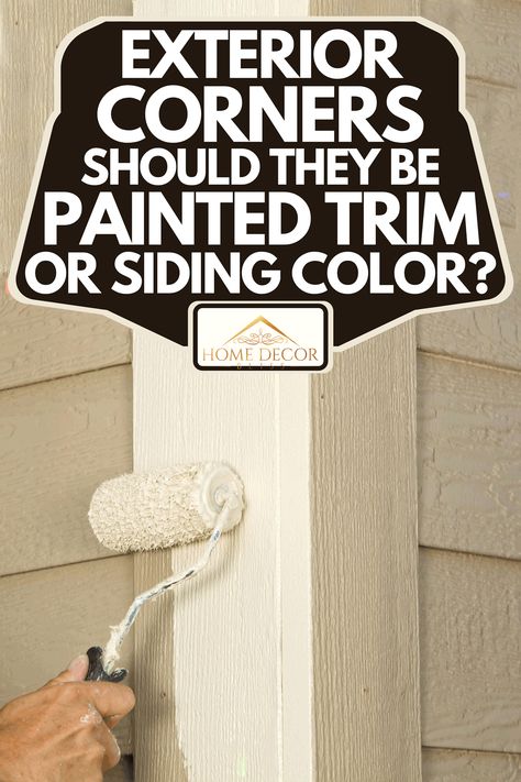 Trim For Exterior Windows, Painting House Trim Exterior, Painting Vinyl Siding House Exteriors, Tan Siding White Trim, Natural Wood Trim Exterior, Cream Trim Exterior House, Painting Exterior Vinyl Siding, House And Trim Same Color Exterior, Exterior Trim Colors For Beige House