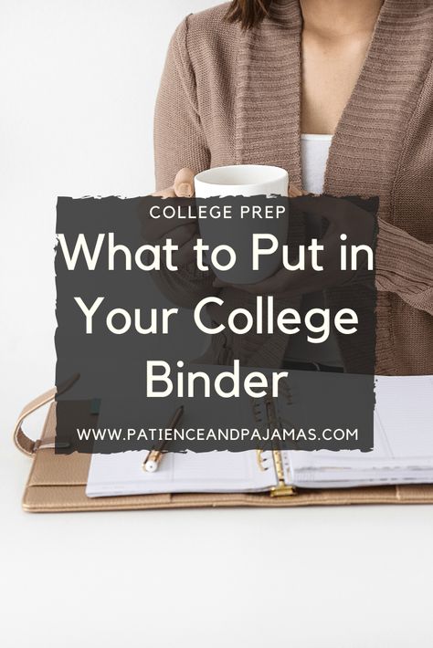 Semester Prep, College Binder Organization, Vision Binder, Online College Organization, College Organization Binder, Binder Organization School, College Binder, University Essentials, College Semester