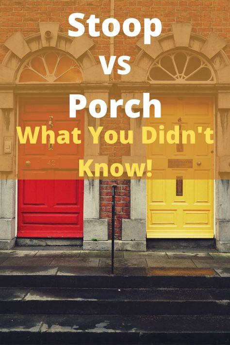 What is the Difference Between a Stoop and a Porch #stoopvsporch #porchvsstoop #stoopsandsteps #frontstoopideas #frontstoopideasconcretesteps #frontstoopideasranchstyle #frontstoopideascurbappeal #frontstoopideasbrick #frontstoopideasentrance #smallfrontstoopideas #smallfrontstoop #frontstoopdecoratingideas #frontporchstoopideas #frontporchstoop #stoopideasentrance Adding A Front Stoop, Back Door Stoop Ideas, Back Stoop Ideas, How To Decorate A Small Front Stoop, Stoop Ideas Entrance, Small Stoop Ideas, Front Porch Stoop Ideas, Stoop Decorating Ideas, Front Stoop Makeover