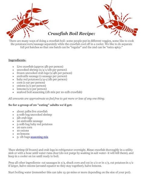 Crawfish Boil Recipe – Elizabeth Grace Gardens Crawfish Boil Party Ideas, Cajun Party, Lowcountry Boil, Low Country Boil Party, Crawfish Boil Recipe, Live Crawfish, Boil Recipes, Crawfish Party, Seafood Boil Party