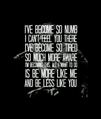 I've become so numb I've Become So Numb, Real Thoughts, Quotes Deep Feelings, Black Art Pictures, Badass Quotes, Linkin Park, Pretty Quotes, Black Art, Quotes Deep