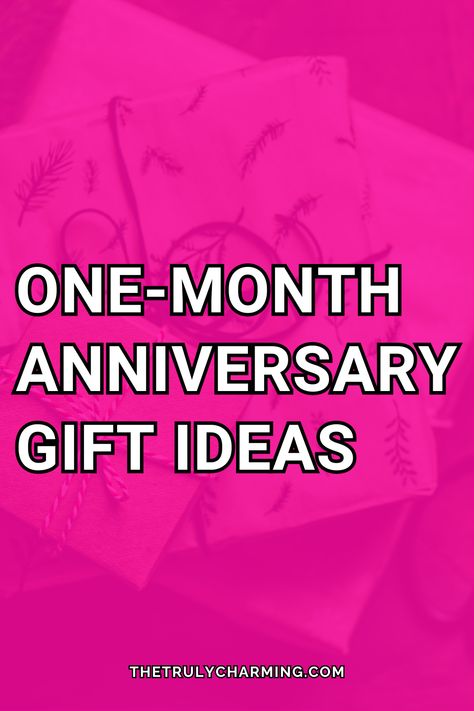 Looking for some ideas for a one-month anniversary gift? Don't panic, here are some of the best ideas to surpirse your partner on your first month anniversary. Gift Ideas For 1 Month Anniversary, One Month Anniversary Date Ideas, 1 Month Gifts For Girlfriend, Monthly Anniversary Ideas, Boyfriend Monthsary Gifts, Gifts For 1 Month Anniversary, One Month Dating Gifts, 1 Month Dating Gifts, 1 Month Boyfriend Gift