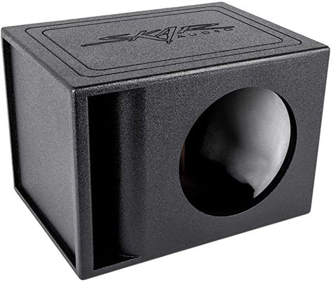 Amazon.com: Skar Audio AR1X10V Single 10"" Universal Fit Armor Coated Ported Subwoofer Box with Kerf Port : Electronics 10 Subwoofer Box, Cars Convertible, Best Subwoofer, Car Subwoofer Box, Big Cars, Convertible Cars, Subwoofer Box Design, Cars Art, Cars Lamborghini