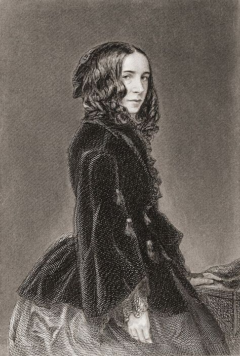 Elizabeth Barrett Browning - Wikipedia Sonnet 43, Elizabeth Barrett Browning, Norma Shearer, Eric Roberts, Edgar Allan Poe, Cool Art Drawings, Photo Reference, Historical Fashion, Poets