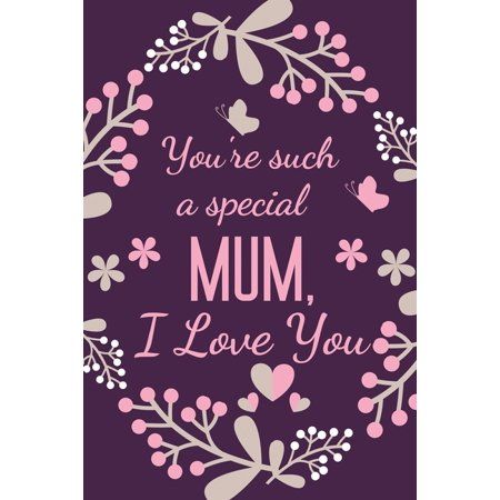 I Love You Mum, Reasons Why I Love You, Quote Islam, Appreciation Thank You, Love You Mum, Notebook Gift, Cover Journal, Mum Birthday Gift, Design Cover