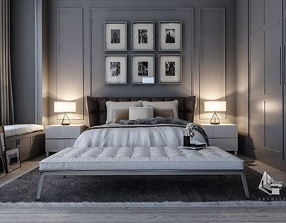 Check out new work on my @Behance portfolio: "Master Bedroom (Dubai)" http://be.net/gallery/61229205/Master-Bedroom-(Dubai) Modern Grey Bedroom, Stylish Master Bedrooms, Grey Bedroom Design, Luxe Bedroom, Modern Luxury Bedroom, Luxury Bedroom Design, Bedroom Setup, Luxury Bedroom Master, Girl Bedroom Designs