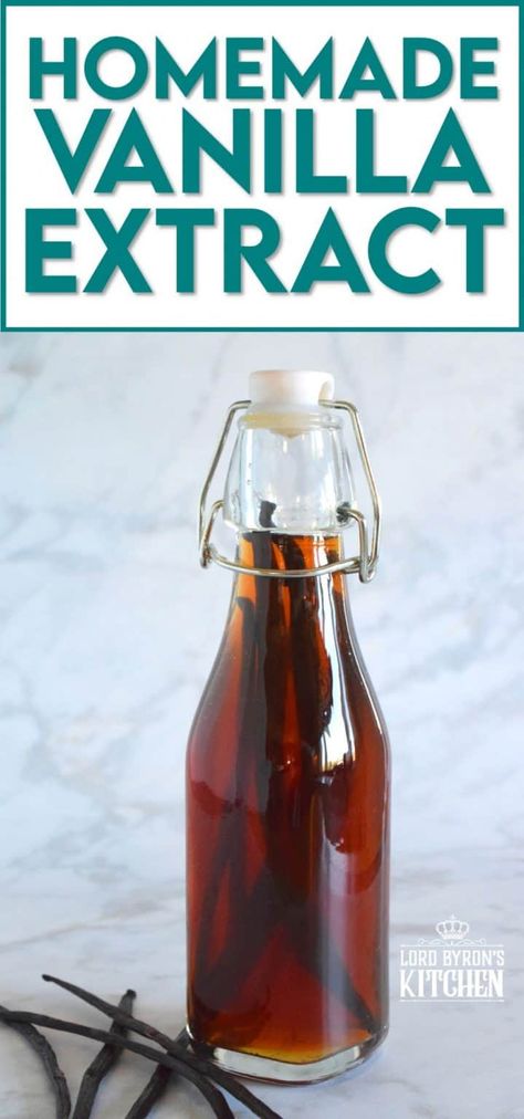 Diy Extracts, Make Vanilla Extract, Vanilla Extract Recipe, Homemade Vanilla Extract, Vanilla Recipes, Vanilla Beans, Homemade Vanilla, Eating Recipes, Taco Bell