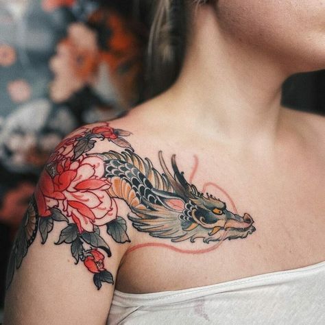 Coconut Tattoo, Japanese Tattoo Women, Gangster Tattoo, Tato Tradisional, Tato Naga, See Tattoo, Japanese Dragon Tattoo, Dragon Tattoo For Women, Traditional Tattoo Sleeve