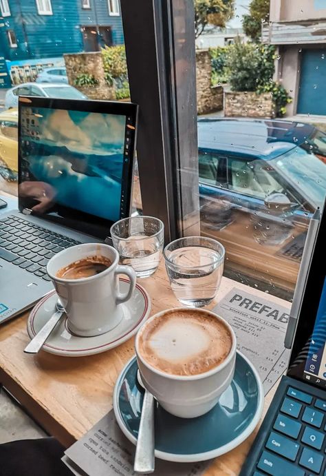 Prefab is one of my coffee shops to work from - awesome coffee & great views. Working From A Coffee Shop, Work From Cafe Aesthetic, Work From Coffee Shop, Coffee Work Aesthetic, Coffee Shop Working, Working At A Coffee Shop, Coffee Shop Work, Cherry Tea, Brew Bar