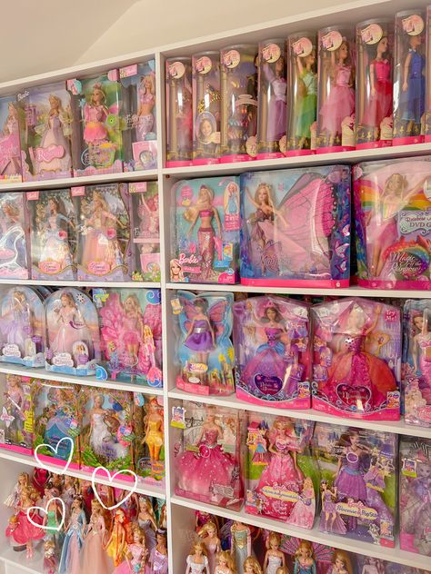 Movie Dolls 2001-2013 Barbie Movie Dolls Collection, Barbie Movie Dolls 2023, Doll Collector Aesthetic, Barbie Movies Dolls, Barbie Dolls Collections, Barbie Doll Collection Display, Barbie Collection Display, Barbie Display Ideas, Barbie Dolls Aesthetic