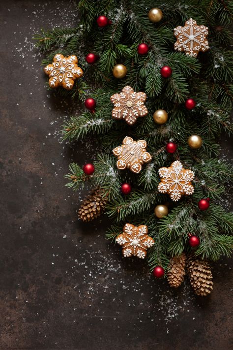 Wallpaper Natal, Christmas Stock Photos, Christmas Tree Wallpaper, Gingerbread Christmas Decor, Christmas Tree Background, Christmas Phone Wallpaper, Cute Christmas Wallpaper, 12 December, Christmas Photography