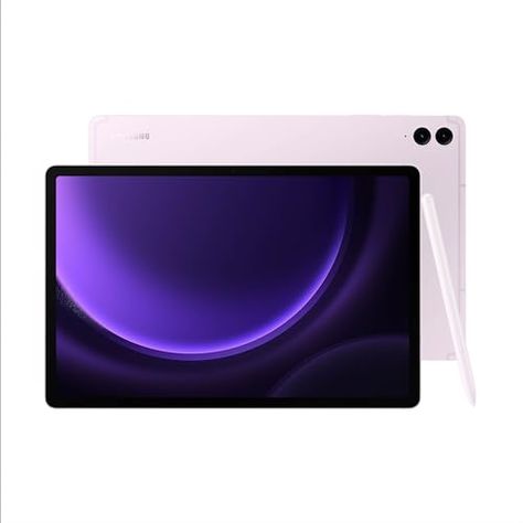 SAMSUNG Galaxy Tab S9 FE+ 12.4” 256GB Android Tablet, IP68 Water- and Dust-Resistant, Long Battery Life, Powerful Processor, S Pen, 8MP Camera, Lightweight Design, US Version, 2023, Lavender Galaxy Tab S9 Fe, Samsung Galaxy Tab S9 Fe, Samsung Pink, Clear Phone Case Design, Samsung 9, Samsung Galaxy Tablet, Galaxy Tab S9, Unlocked Phones, Samsung Tabs