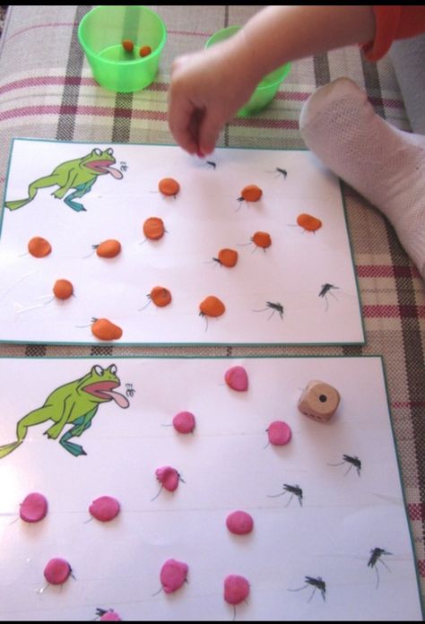 Frogs Preschool, Frog Activities, Clever Kids, Frog Theme, Frog Crafts, Spring Preschool, Fine Motor Skills Activities, Fun Games For Kids, Preschool Learning Activities