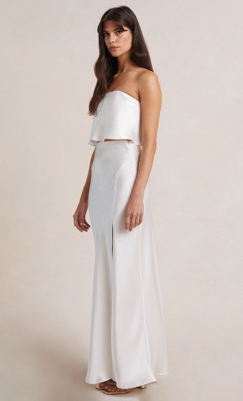 Midi wedding dress