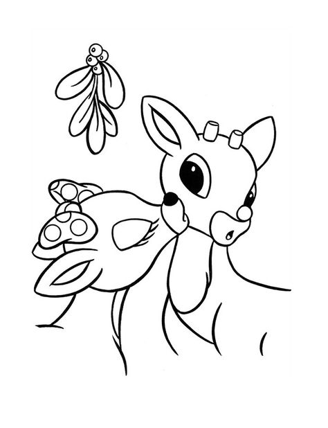 Free Printable Rudolph Coloring Pages For Kids Rudolph Coloring Pages, Reindeer Coloring Pages, Christmas Redwork, Colouring Images, Deer Coloring Pages, Rudolph Red Nosed Reindeer, Christmas Colouring, Santa Coloring Pages, Christmas Coloring Sheets