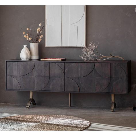 Mango Wood Sideboard, Metal Sideboard, Stylish Sideboards, Retro Sideboard, Solid Wood Sideboard, Side Board, Wooden Sideboard, Wood Sideboard, Adjustable Shelf