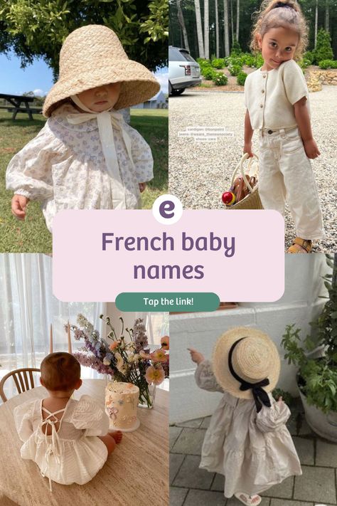 Here are the most popular French baby names for girls and boys.  
#babynames #babynameideas #babyboynames #babygirlnames #unisexnames Baby Boy Nicknames, French Girl Names, Baby Monitor Best, Pregnancy Freebies, Baby Gender Predictor, Top Baby Girl Names, Top Baby Boy Names, French Name